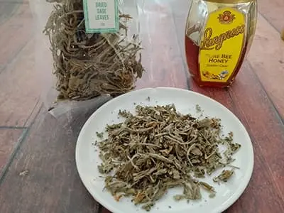 Honey+Sage - ingredients