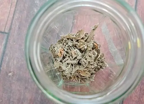 Honey+Sage - put the sage in a jar