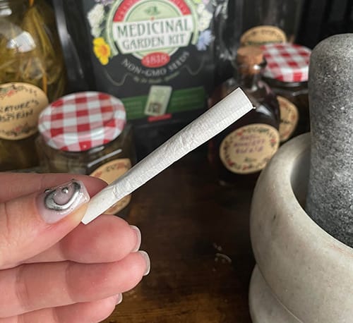 The Antibiotic You Can Smoke - cigarette in hand