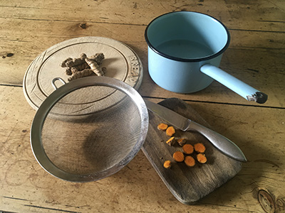 Turmeric Water - Ingredients