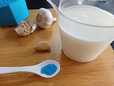 Blue Garlic Milk - Ingredients