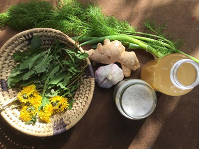 PickledDandelion - Ingredients