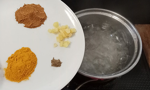 Natures Prednisone adding to water