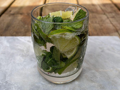 Your Brain Needs This - Mojito Water
