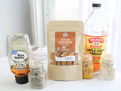 DIY Golden Tonic - Ingredients