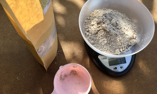 Diatomaceous Earth - step 1