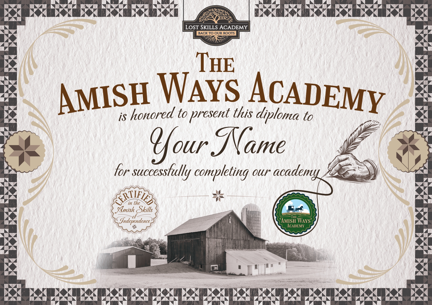 Become a Certified Amish - The Amish Ways Academy -
