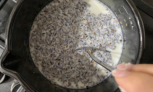 Lavender Milk - Add Lavender