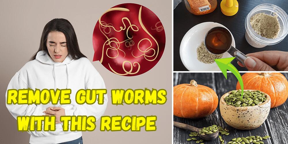 remove parasites with pumpkin seeds