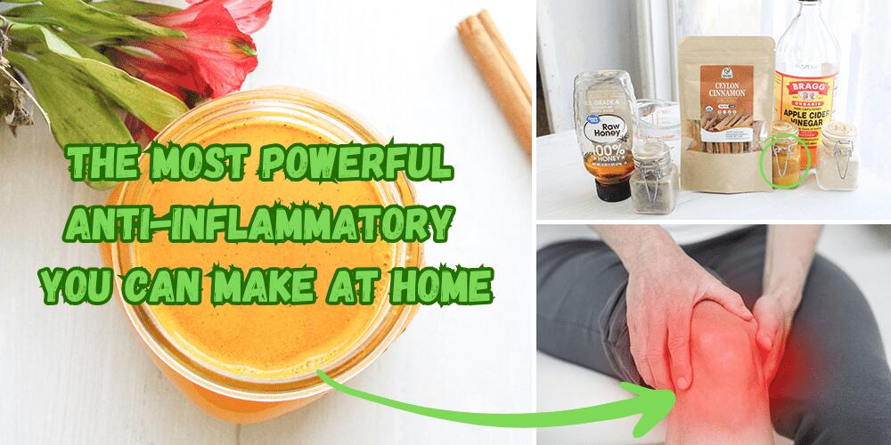 DIY Golden Tonic For Joint Pain and Inflammation