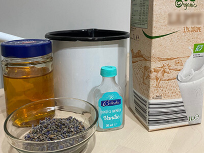 Lavender Milk - ingredients