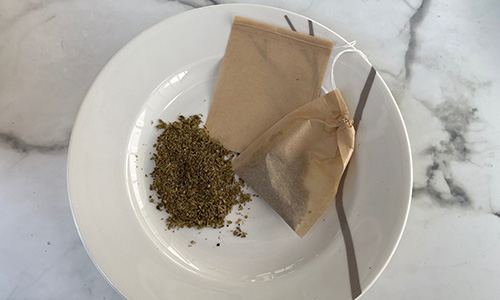 What Oregano Does To Your Body - tea bag