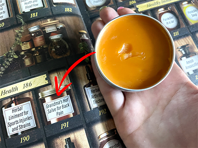 grandma's salve for back pain