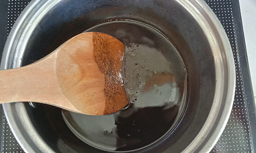 making the oil step 3