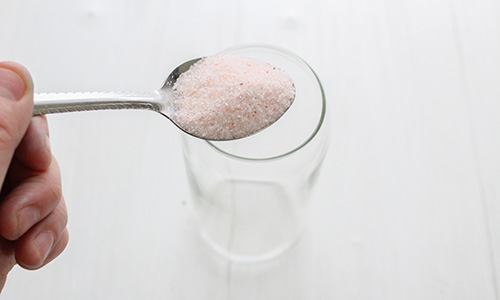 Gargle Strep Throat - Step 1