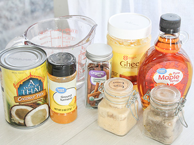 Golden Milk - Ingredients