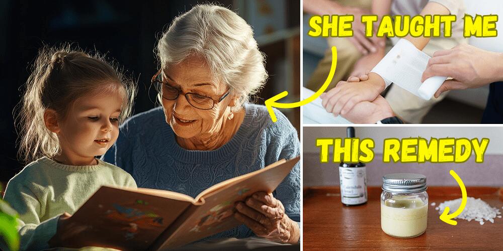 Grandma's Remedy Against Scars and Burns