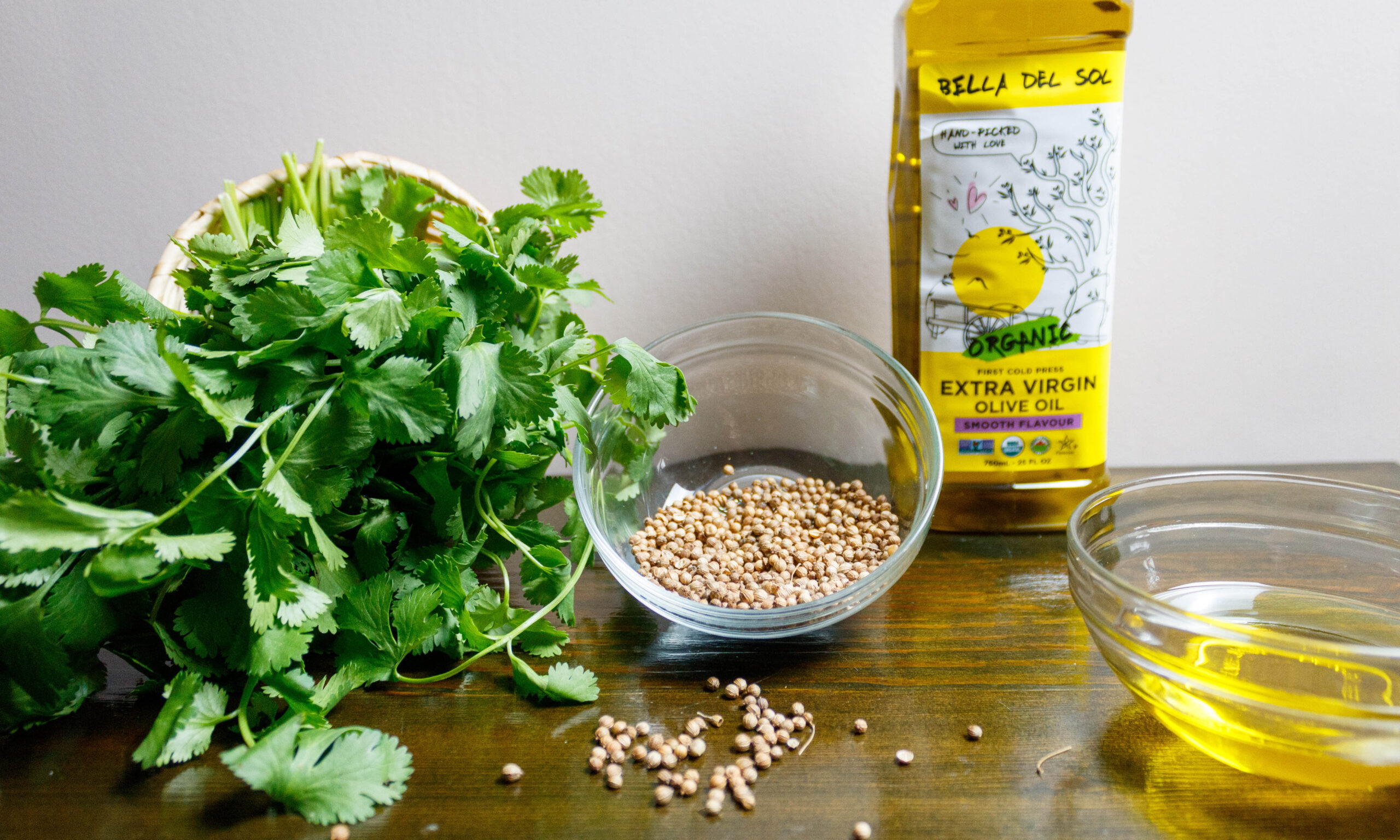 01 Cilantro Oil ingredients