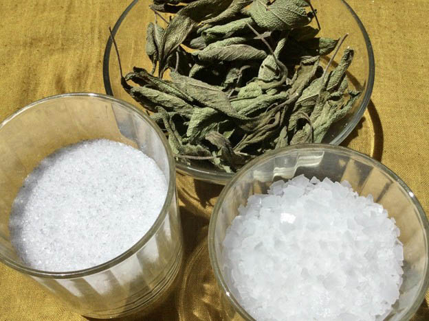 01 - magnesium water and sage ingredients