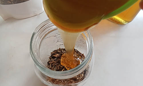 3 pour honey over clover