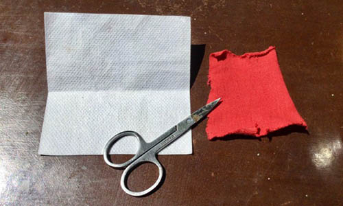 Peppercorn Patch - step 3 cloth