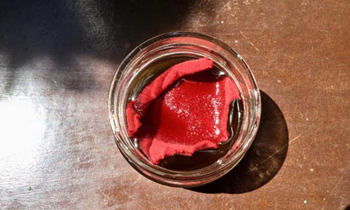 Peppercorn Patch - step 4 soak cloth