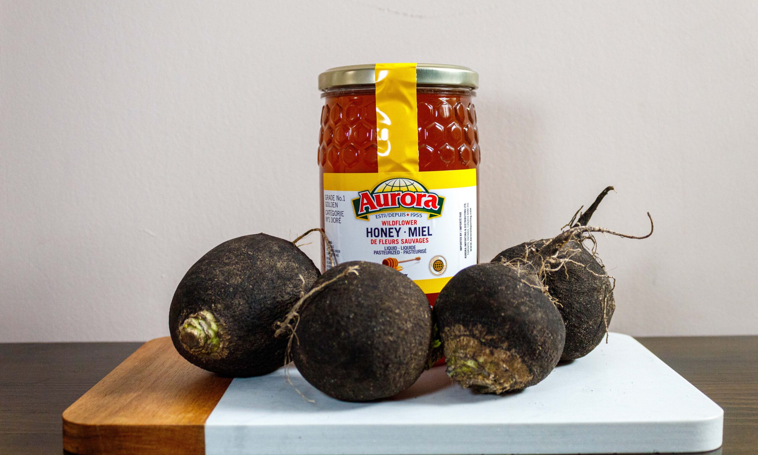 01 Black Radish Honey ingredients