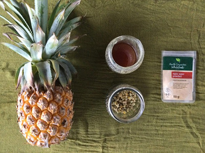 01 ingredients pineapple at night recipe