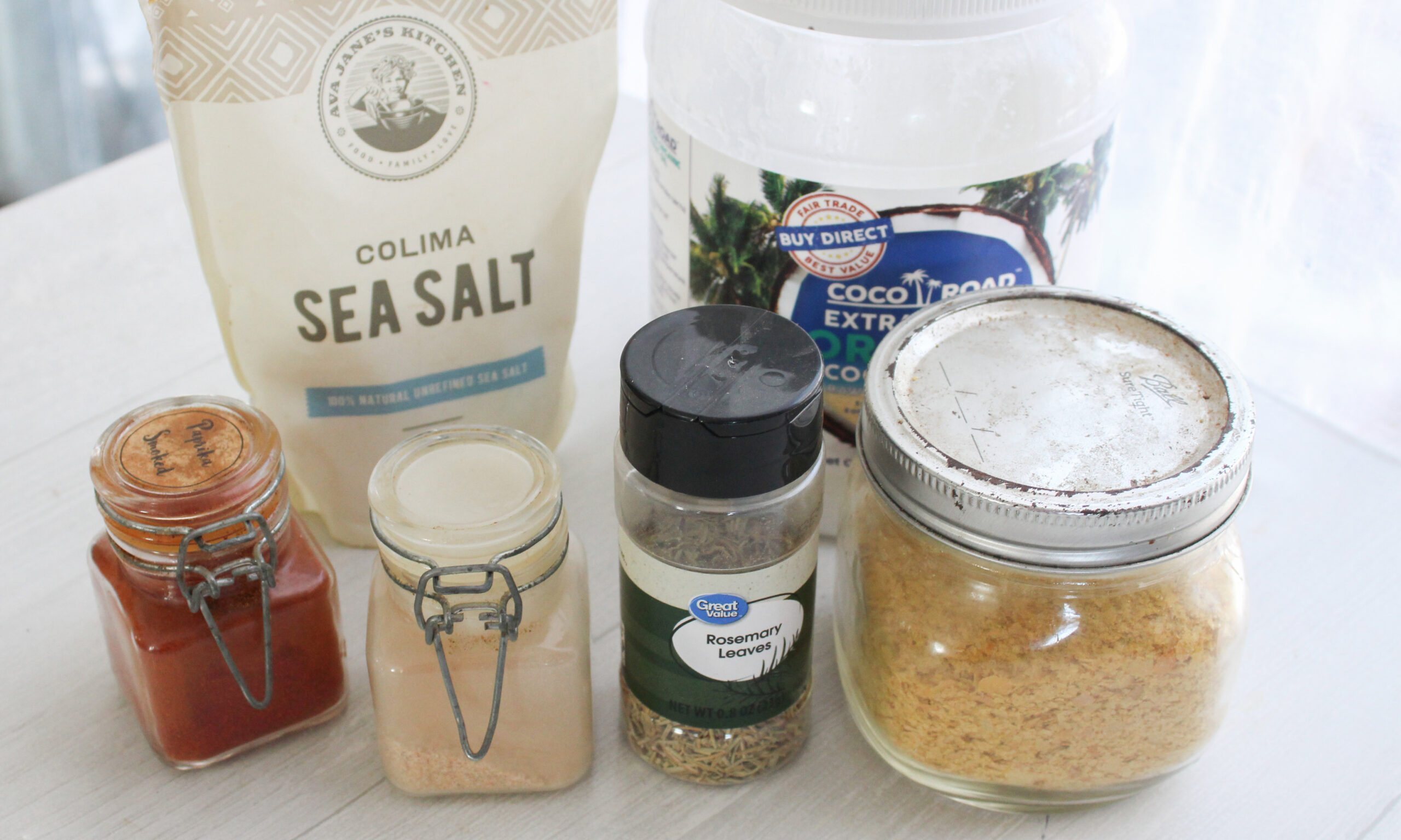 01 ingredients for popcorn natural spice