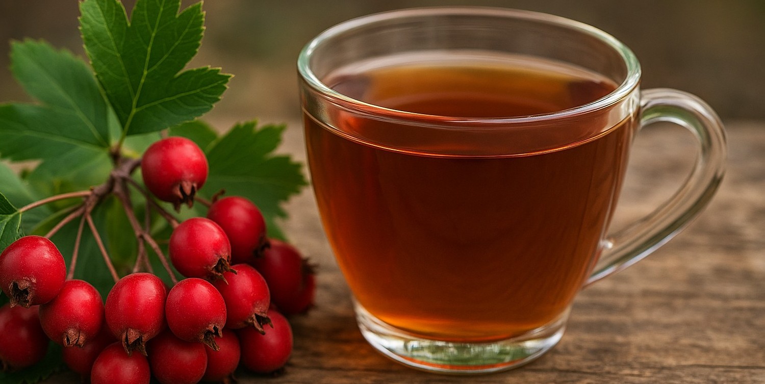 Hawthorn berry tea