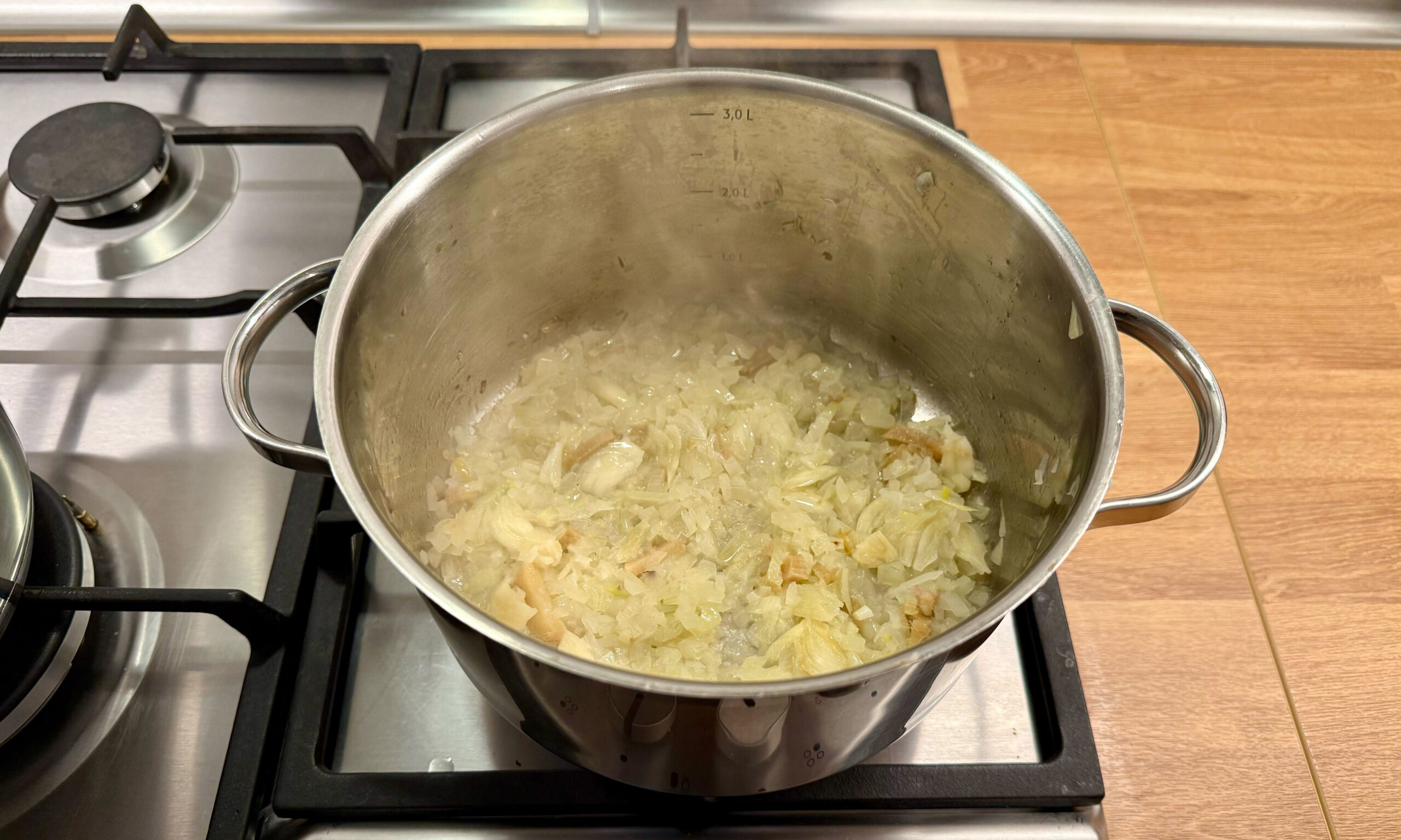 04 cook garlic onion ginger antibiotic broth