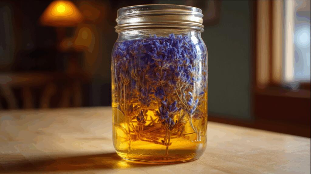 how to make lavender oil cold method