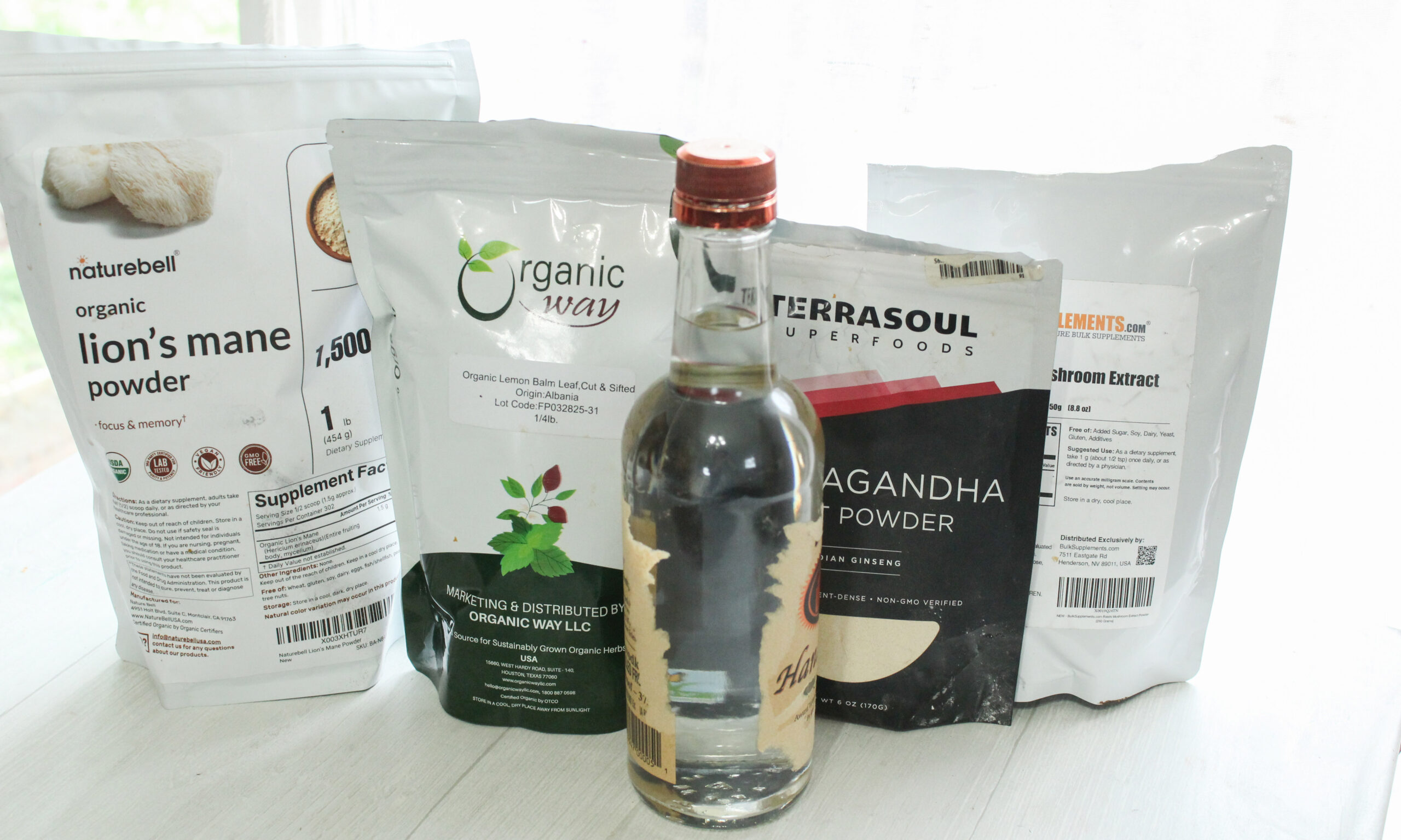 01 ingredients stress melting drops