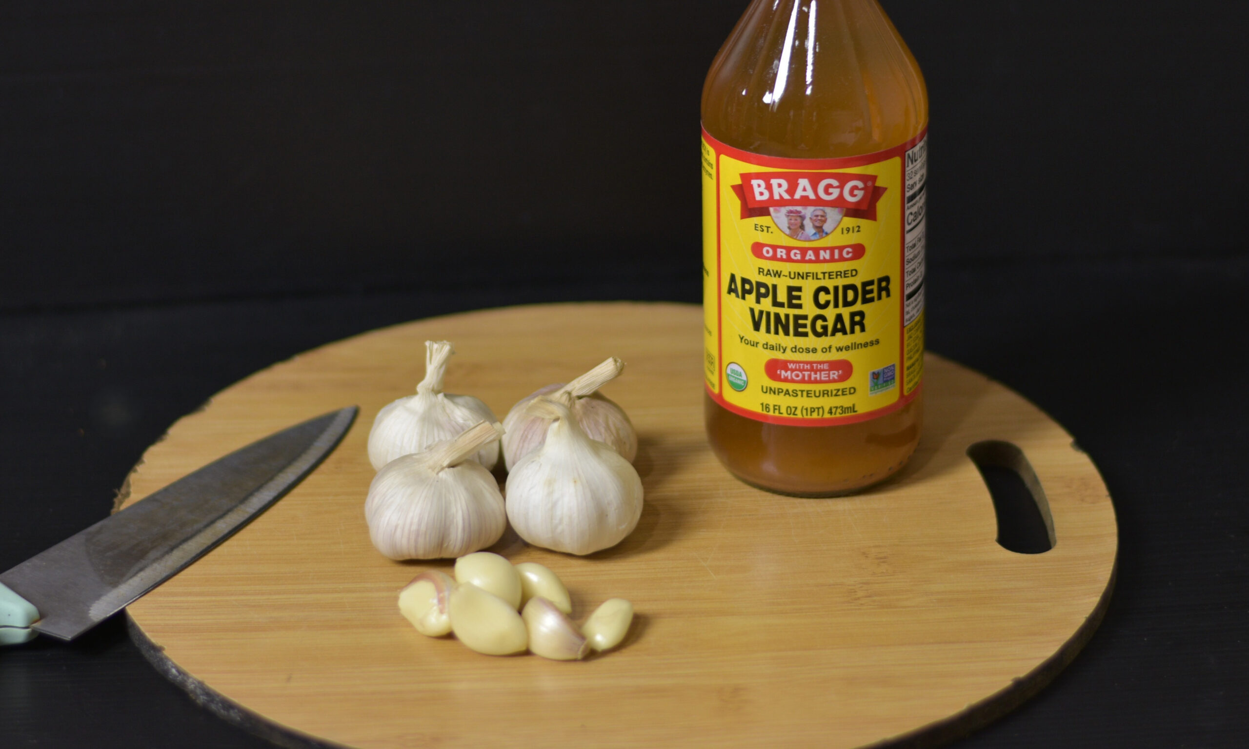 Garlic ACV ingredients