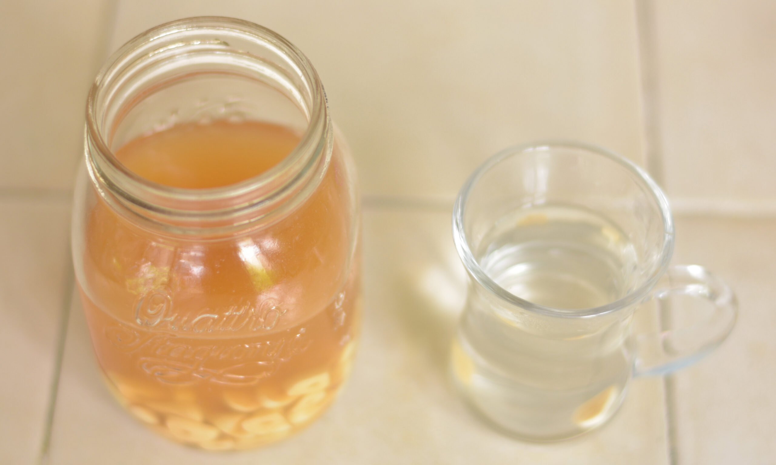 Garlic ACV making the remedy