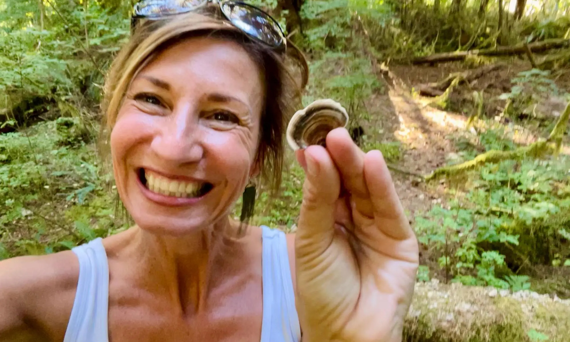 Nicole-Apelian-holding-turkey-tail-mushroom copy