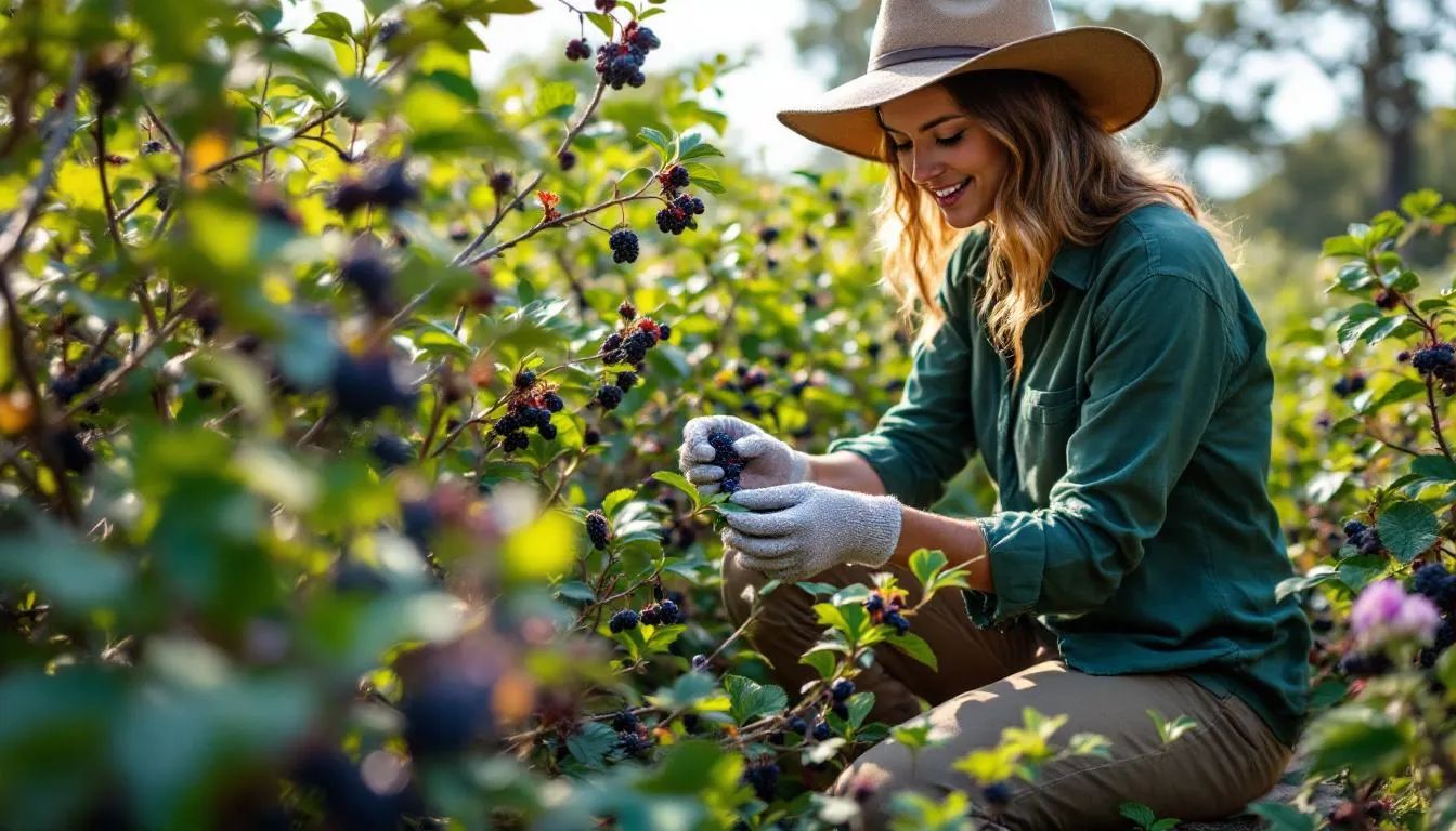 how to forage blackberries safely
