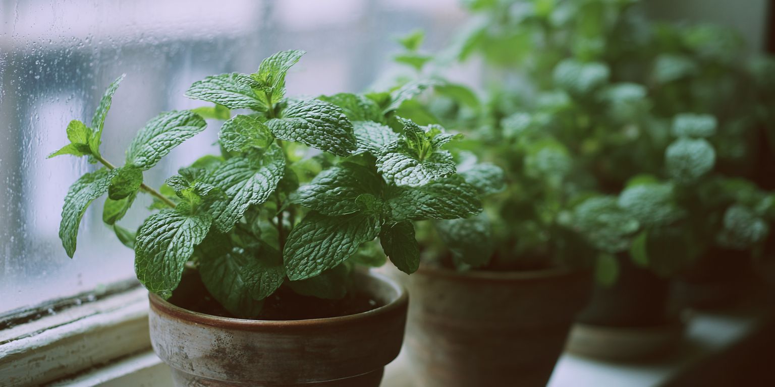 growing mint at home