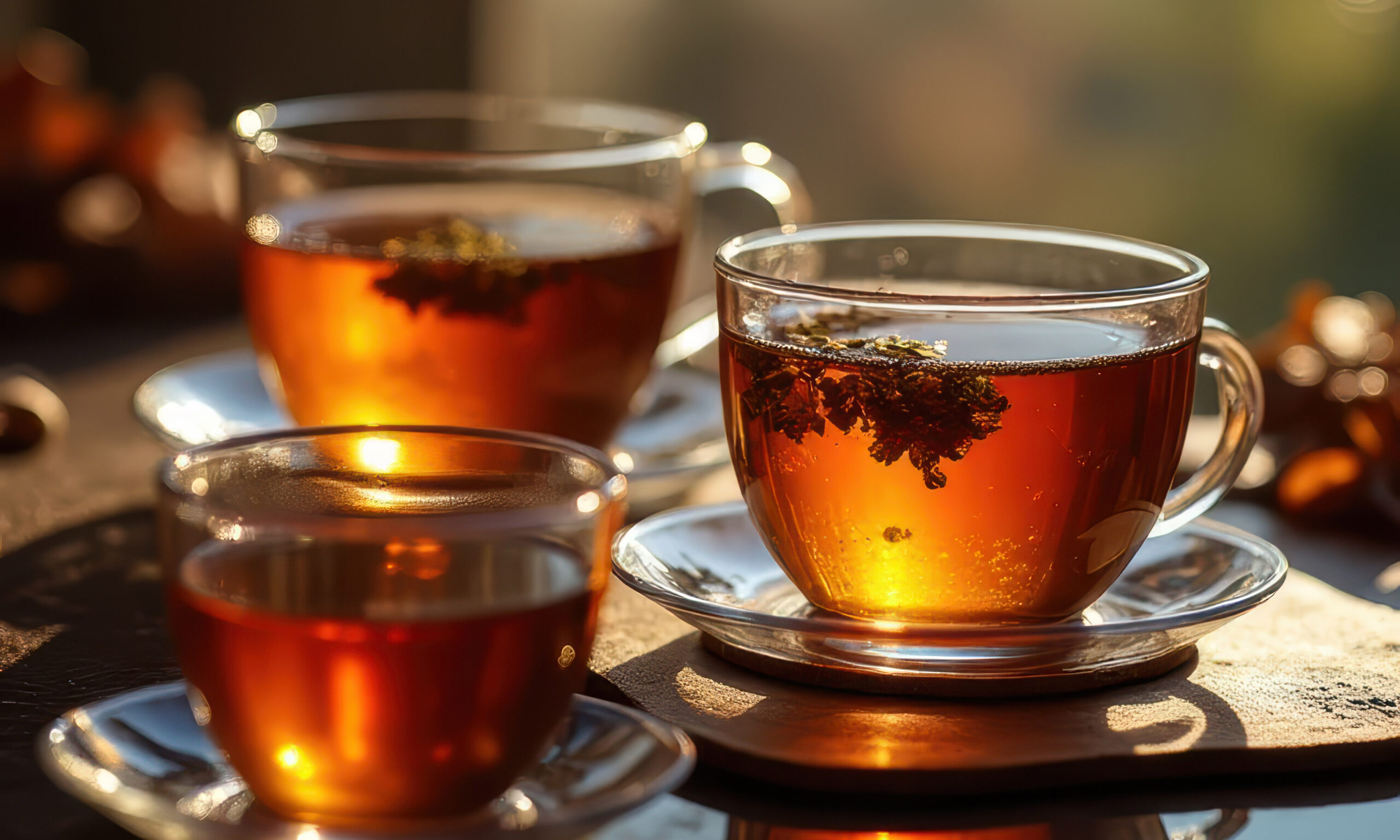 Tea Time Reflections Generative by Ai