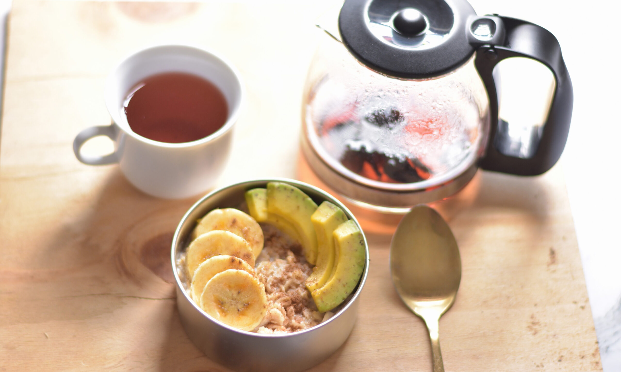 Spiced Breakfast Oats ingredients