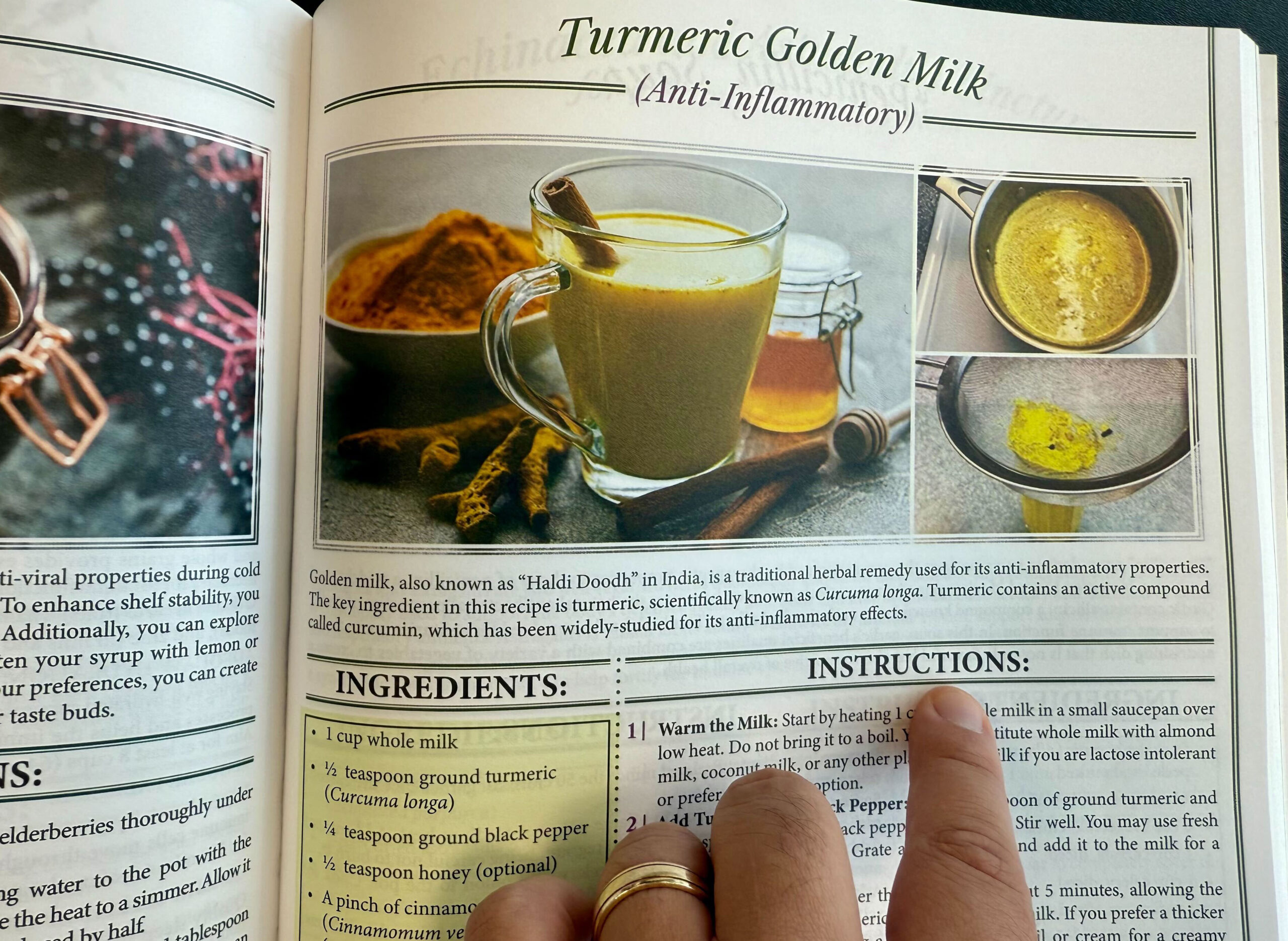 FHA turmeric milk