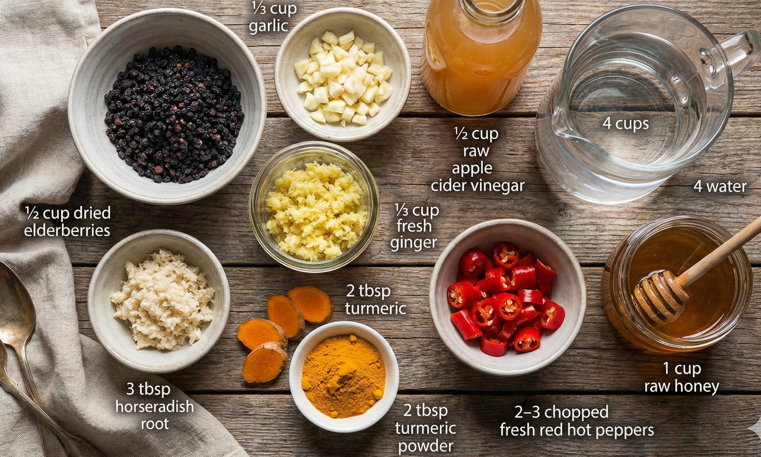 Fire Water Ingredients