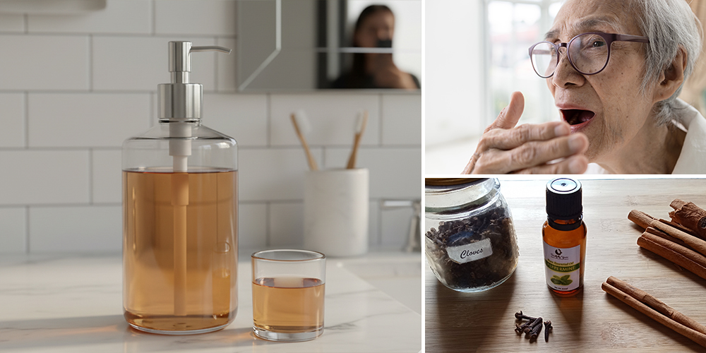 Herbal Mouth Rinse For Bad Breath