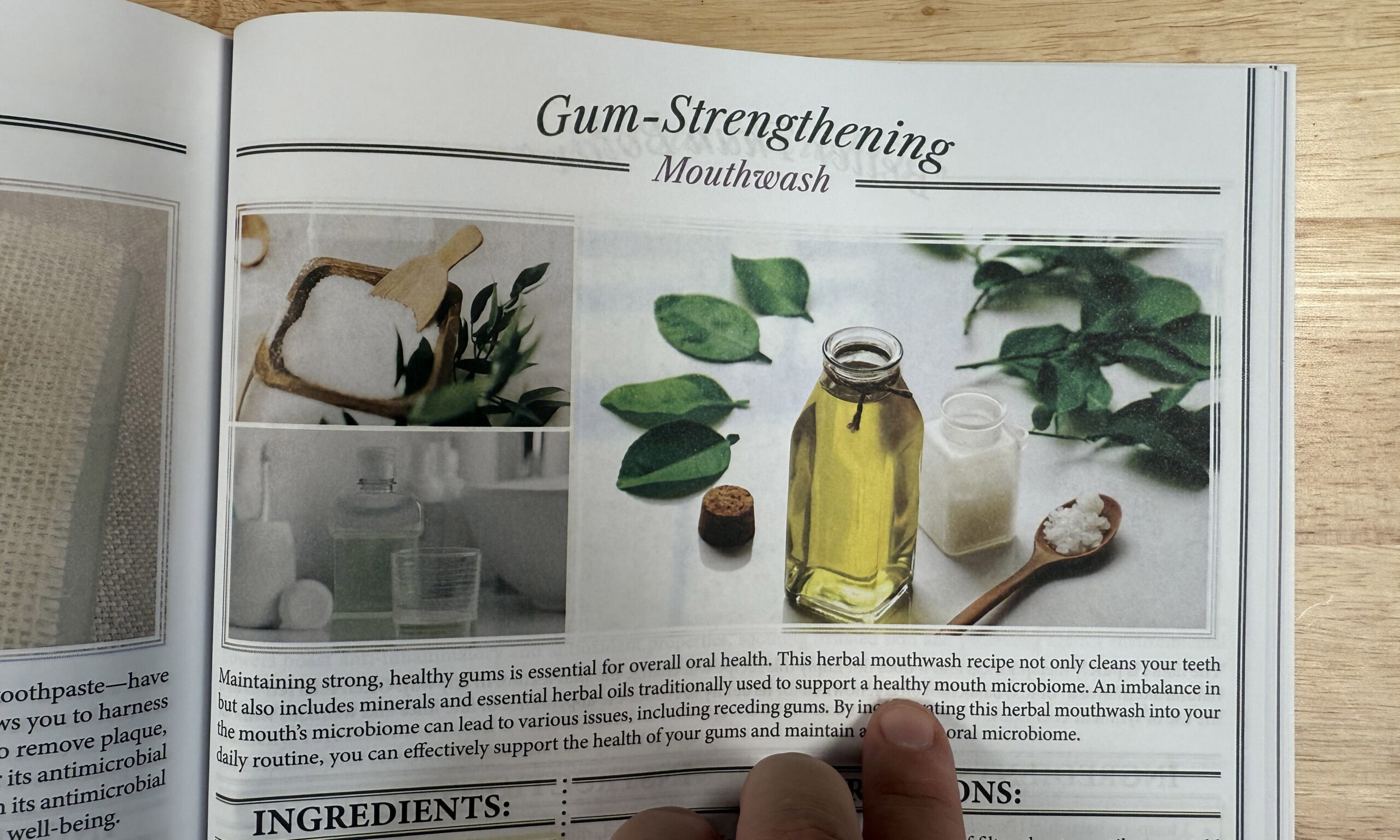 gum stregthening mouthwash