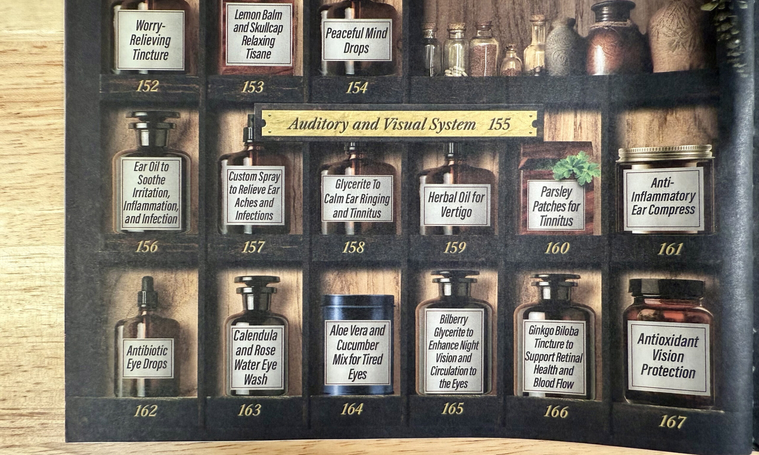 Auditory and visual system FHA
