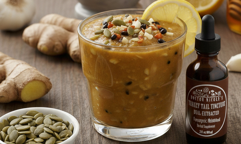 anti parasitic smoothie