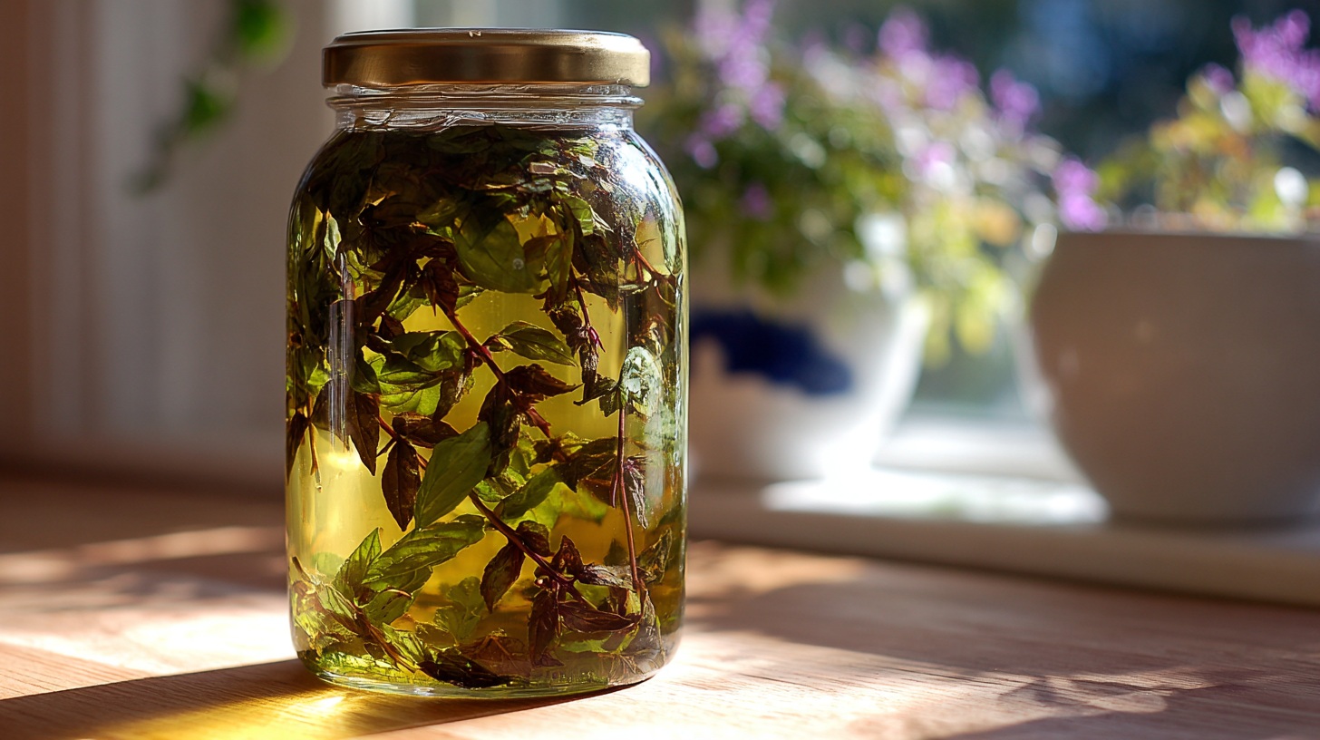 holy basil infused oil