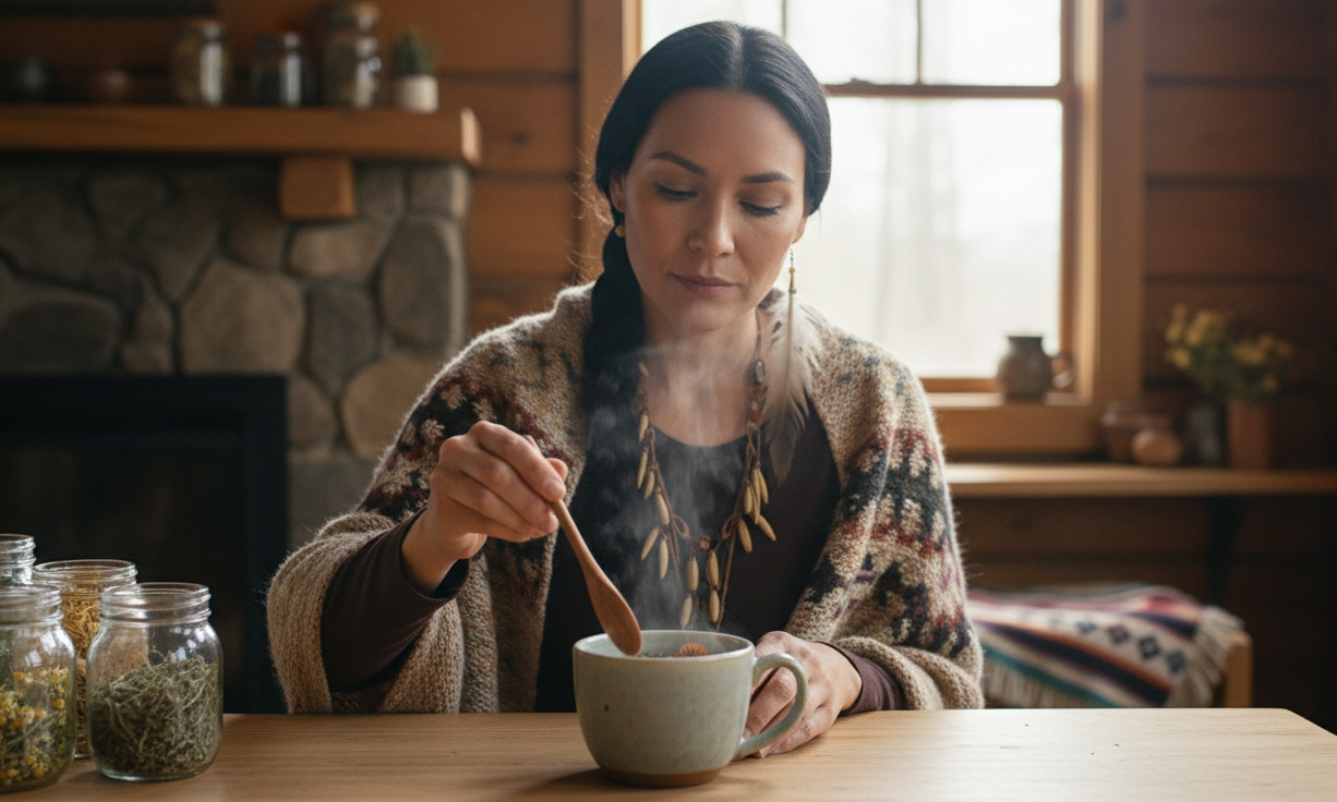 native american immunity booster making of