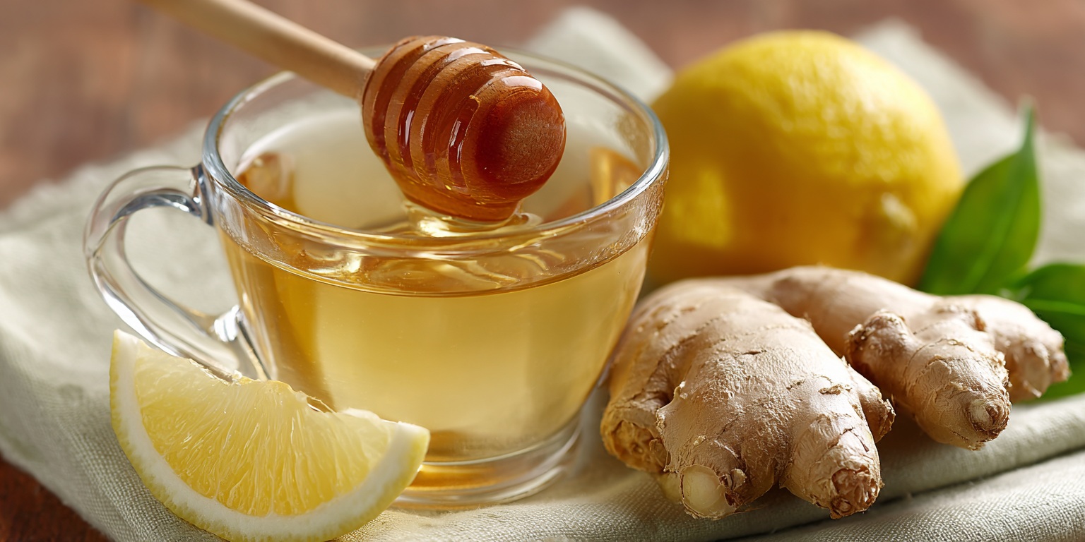 ginger and honey tea