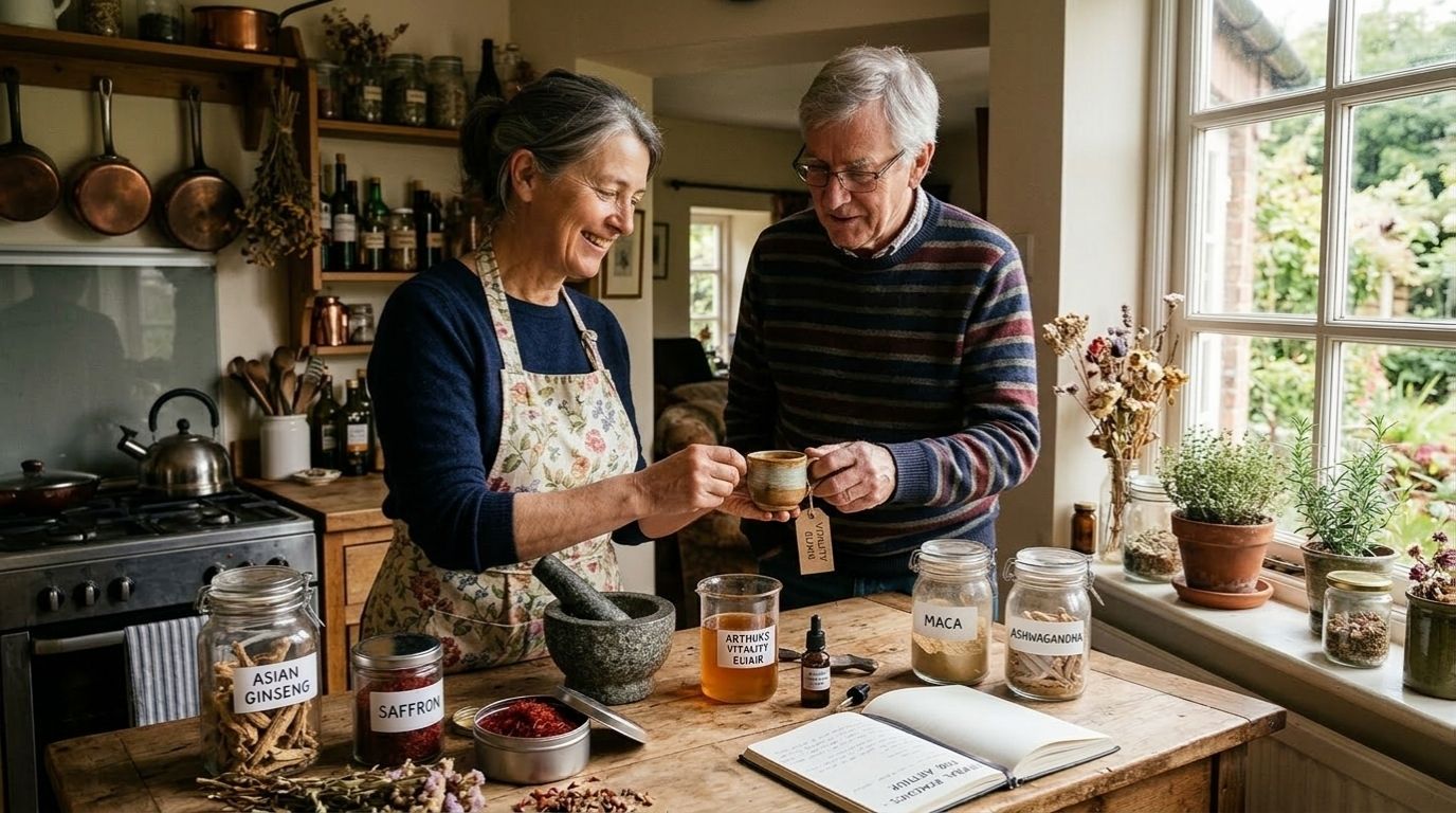 woman gives husband ED homemade remedy